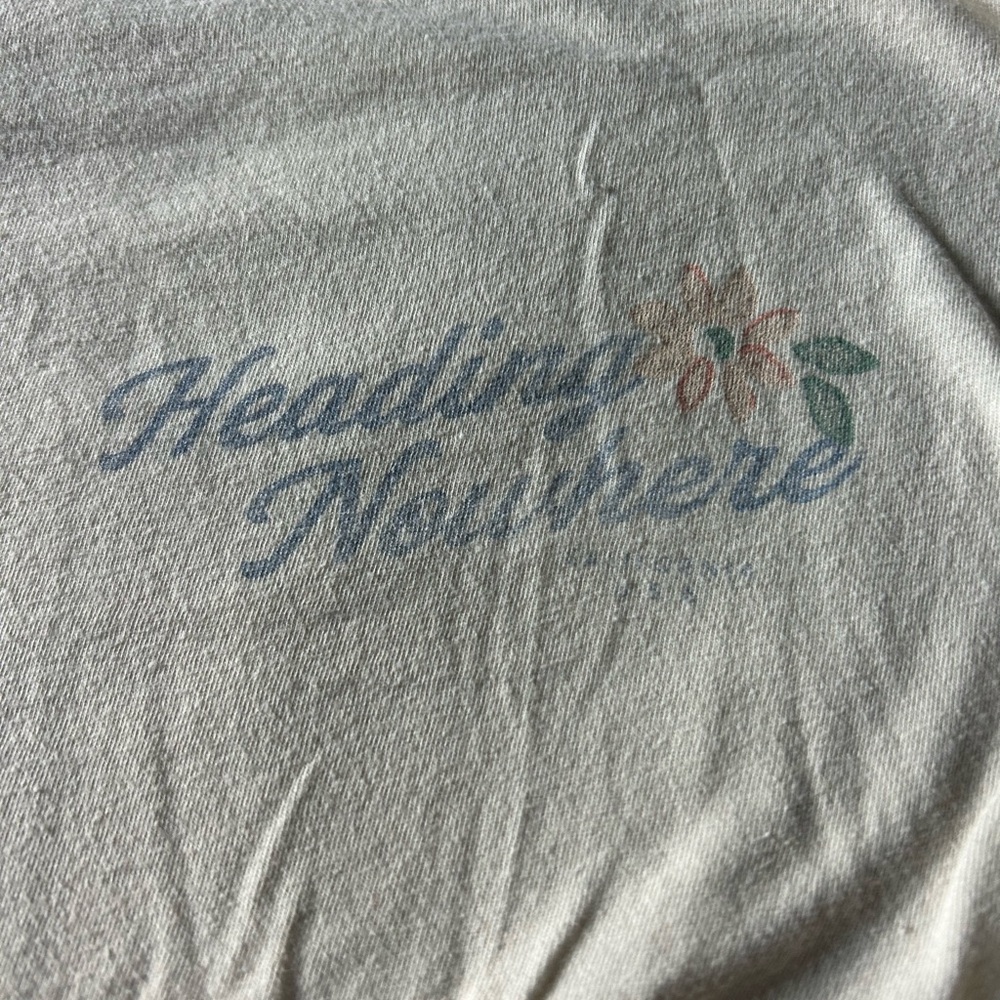 Aerie Gray Short Sleeve Tee